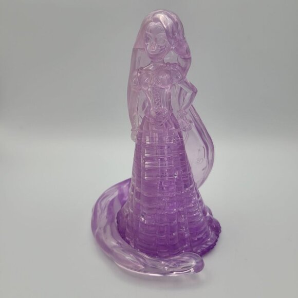 Disney Crystal Puzzle 3D Tangled Repunzel Layer Vertical Stack Standing 5.5 Inch - Picture 1 of 7